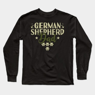 German Shepherd Dad Long Sleeve T-Shirt